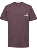 Hummel T-Shirt Hmljr Reg Kinder in BLACK PLUM