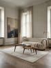 KADIMA DESIGN Retro-Couchtische aus Massivholz, 2er Set, Nierenform, handgefertigt in Braun