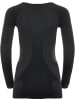 Odlo Longsleeve "Performance Warm" in Schwarz