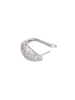 IZIA Women Hoop Earrings in Silver