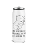 Mr. & Mrs. Panda Thermosbecher Capybara Wein mit Spruch in Weiß