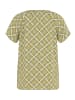 CARTOON Blusenshirt mit Muster in Grün/Violett