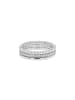 Tom Tailor Ring Silber 925, rhodiniert in silber