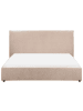 Beliani Wasserbett LAVAUR in Beige - (W) 183 x (H) 100 x (L) 220 cm