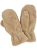 styleBREAKER Fäustlinge mit Teddyfell in Beige