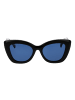 Replay Frauen Sonnenbrille Katzenauge Schwarz
