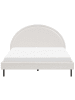 Beliani Doppelbett MARGUT in Weiß - (W) 176 x (H) 116 x (L) 214 cm