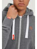 !SOLID Kapuzensweatjacke SDBennZip Kapuzenjacke in Grau
