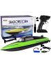 Wisam® Ferngesteuertes Motorboot R/C 2.4G 20-25km/h Grün