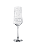Mr. & Mrs. Panda Sektglas Sternzeichen Wassermann mit Spruch in Transparent