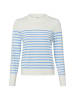 s.Oliver Strickpullover in weiß hellblau - 0001