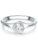 Trilani Ring Sterling Silber Zirkonia in silber