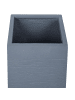 Beliani Outdoor Blumentopf DION in Grau - (W) 26 x (H) 61 x (L) 26 cm