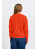 ICHI Strickpullover IHBOSTON Loose fit in Orange.com