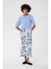 PART TWO Rock LaurinaPW Slim fit in Blue Shadow Flower