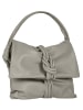 Samantha Look Handtasche echt Leder in grau