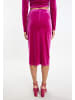 faina Damen Samtrock Mit Glitzer in Pink