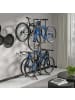 relaxdays Fahrradständer in Schwarz- (B)75 x (H)210 x (T)61 cm
