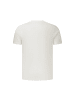 Fila Weiß Herren T-Shirt aus Baumwolle