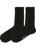 Hudson Socken mit Softbund 2 Paar Relax Cotton in schwarz