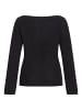 Vila Strickpullover in Black Beauty