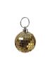 SATISFIRE Spiegelkugel 5cm Mini Discokugel Echtglas in gold
