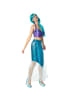tectake Zweiteiliges Outfit in glänzenden Farben, blau