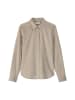 Marc O'Polo Samtbluse fitted in chalky mauve