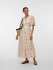 Vero Moda Gesmoktes Kleid in Birch 1