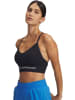Under Armour Sport-BH "Vanish Seamless Low Bra" in Schwarz