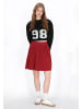 myMo Women Skirt in wine red