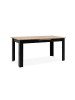 CALICOSY Esstisch BIRMINGHAM in Eichenholz - (W)160  x (H)75  x (L)80 cm