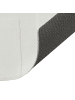 Beliani Kurzflor GINGERA in Weiß - (W) 160 x (L) 160 cm