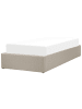 Beliani 2-tlg Einzelbett DINAN in Beige