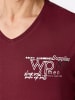 WITT WEIDEN Schlafanzug-Shirt in dunkelrot