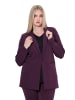 Ulla Popken Jerseyblazer in dunkle pflaume