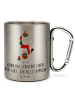 Mr. & Mrs. Panda Tasse Einhorn Pilz mit Spruch in Silber