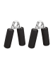 relaxdays 4x Fingertrainer in Schwarz