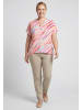 Usha Women Plus Size T-Shirt in multicolor pink