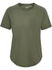 Hummel T-Shirt Raglanärmel Hmlmt Vanja Multisport Damen in DEEP LICHEN GREEN