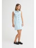 ICHI Denimkleid IHPAMMI Tight fit in LIGHT BLUE BLEACHED
