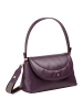 DuDu Melville Schultertasche Leder 31 cm deep purple