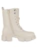VAN HILL Schnürstiefeletten Olivia in Creme