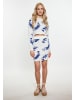 IZIA Damen Rock in WOLLWEISS BLAU
