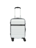 Bugatti Corium 4-Rollen-Kabinentrolley 55 cm (black) in silver