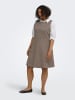 ONLY Carmakoma Kleid in White Pepper