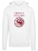 F4NT4STIC Hoodie House Of The Dragon Targaryen Crest Logo in weiß