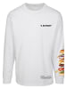 Mister Tee Long Sleef in white