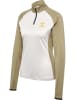 Hummel Halbreißverschluss Jacke Raglanärmel Hmlsprint Damen in OYSTER MUSHROOM