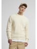 Urban Classics Crew Neck Jumper in whitesand